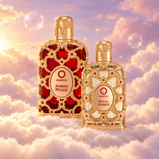The pieces of the Amber Royale gift set