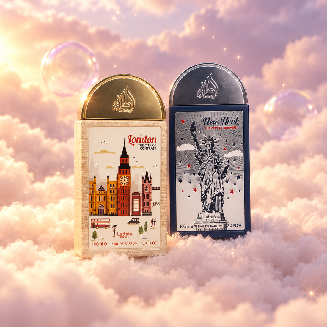 The pieces of the City Lights gift set