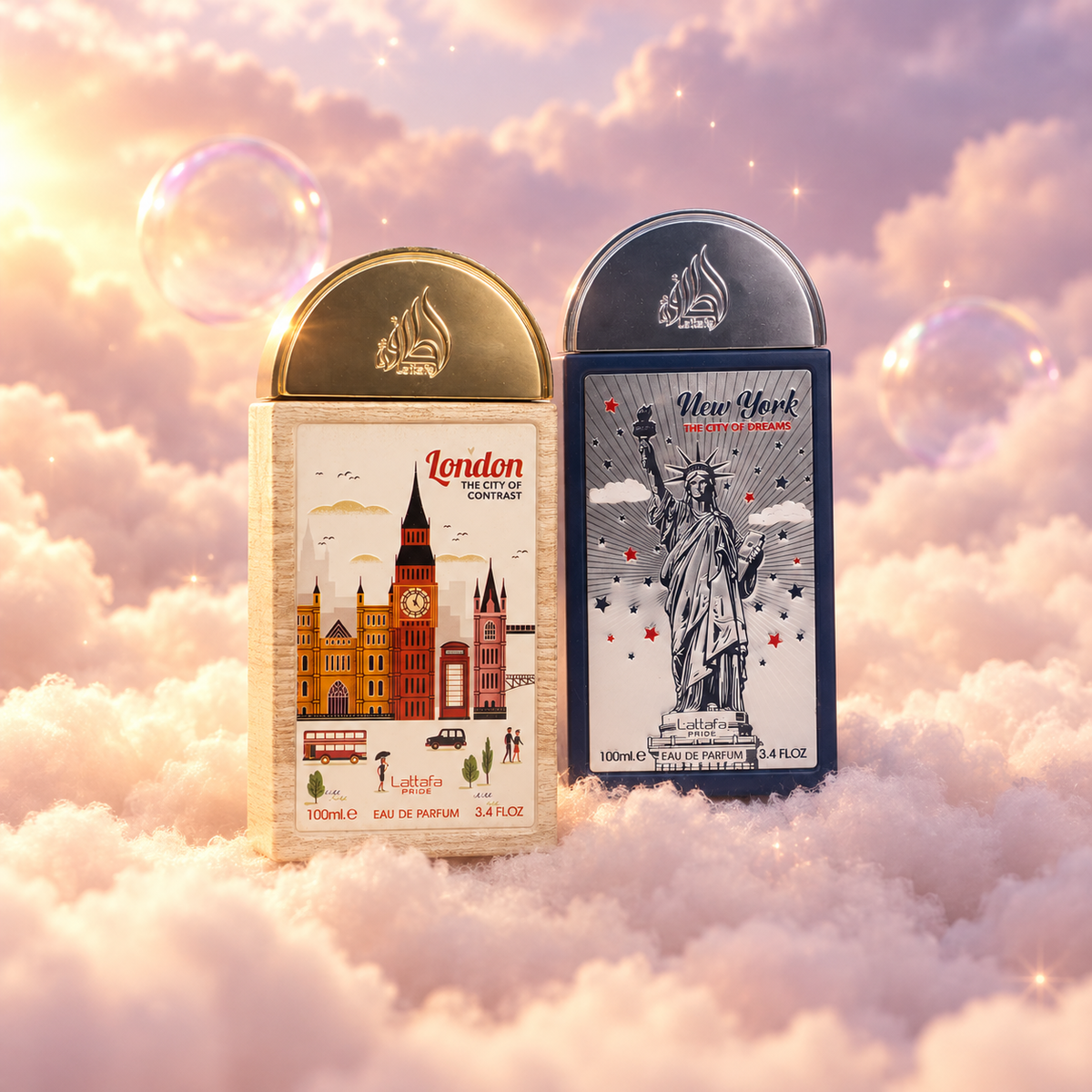 The pieces of the City Lights gift set