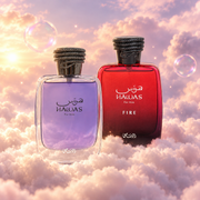 The pieces of the Tide & Fire gift set